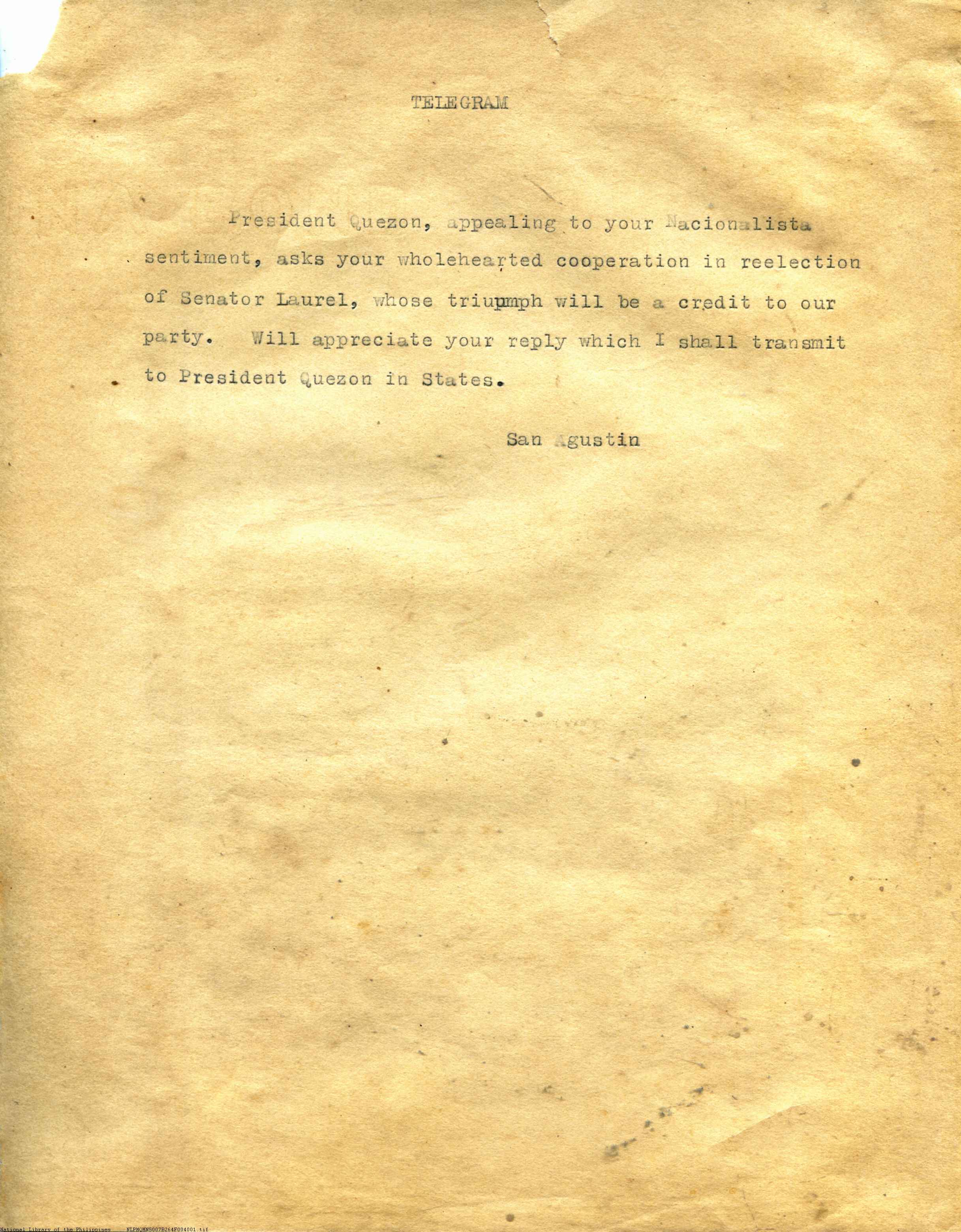 1 
