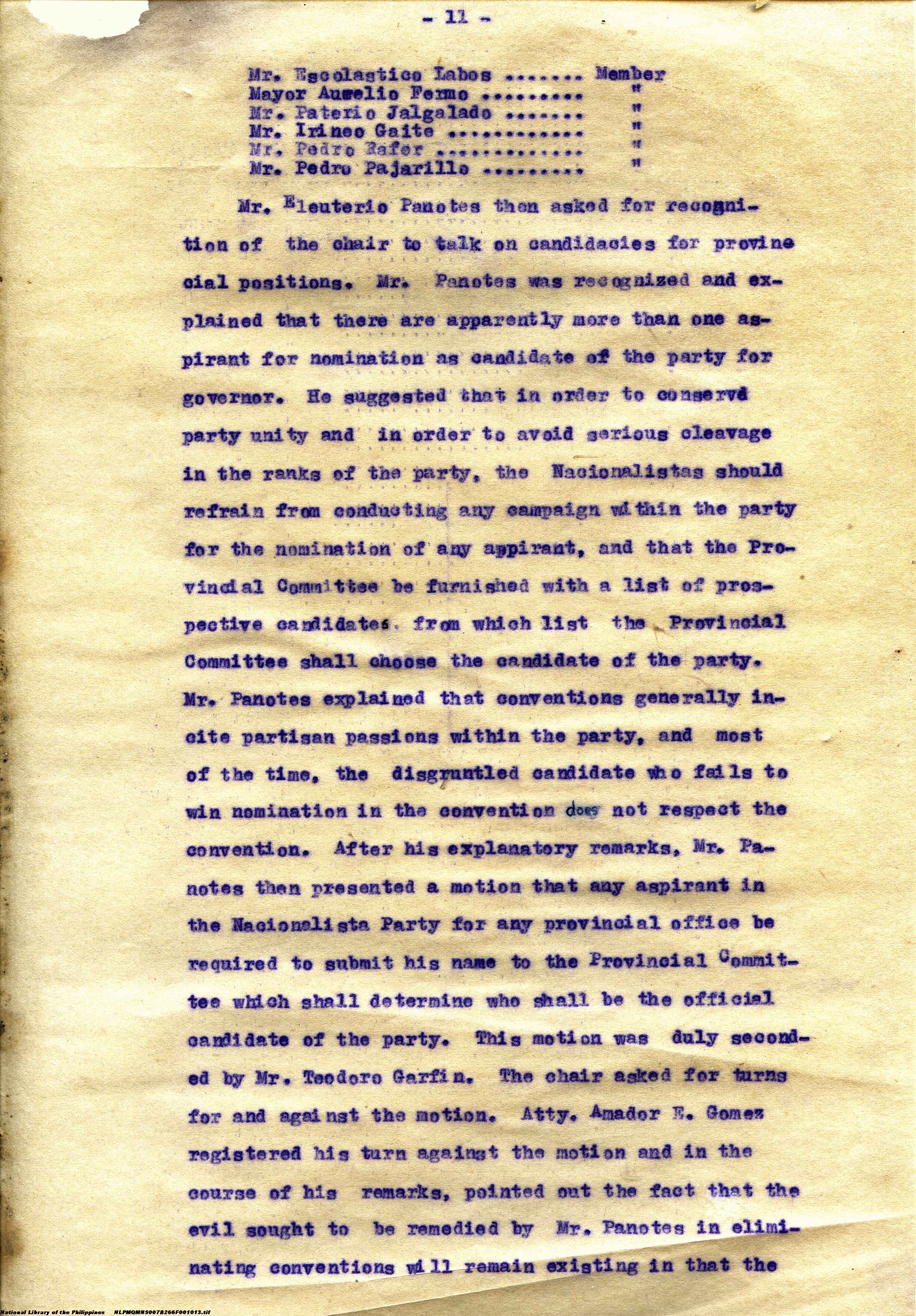 13 
