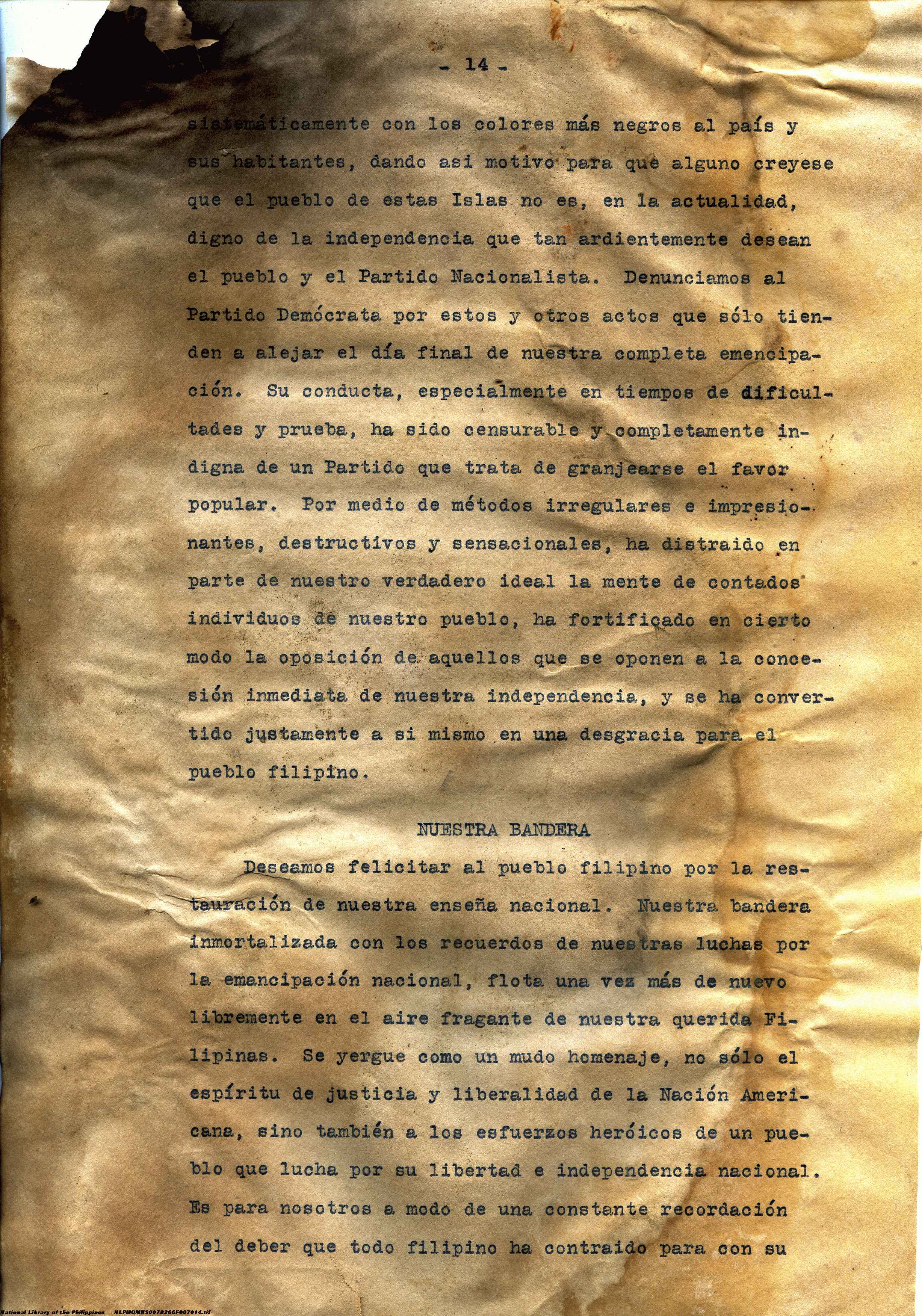 14 
