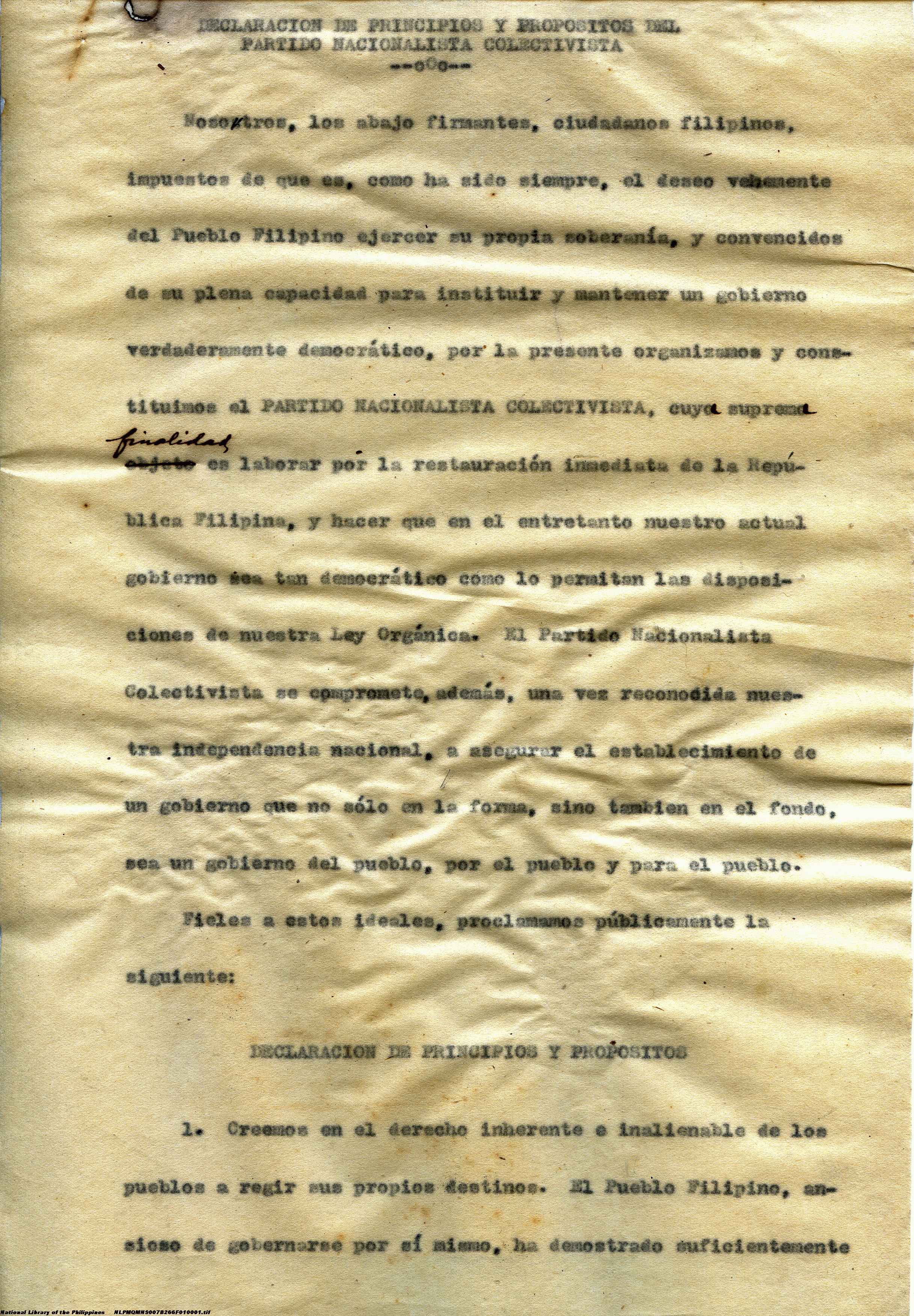 1 
